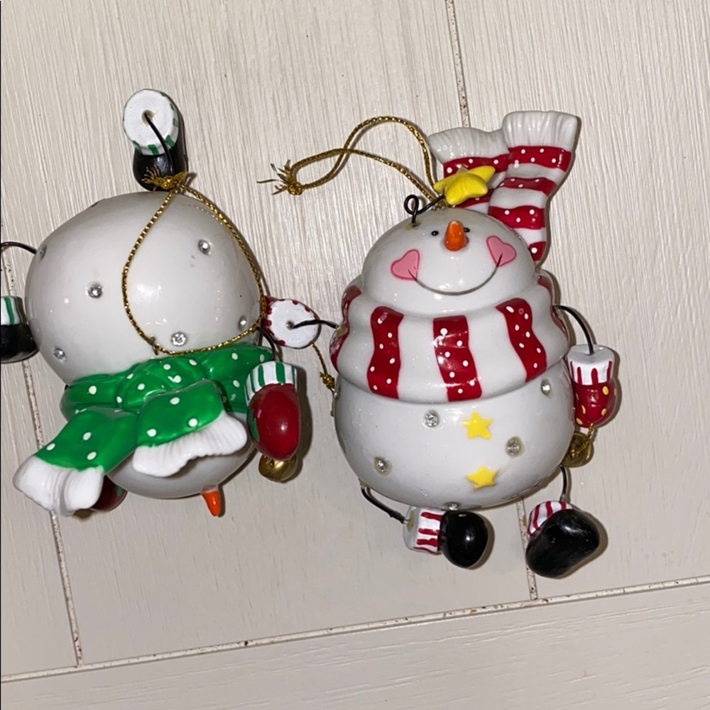 Snowmen / snowman ornaments